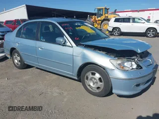 2005 Honda Civic z VIN JHMES96615S015519, wystawiony jako IAAI lot #42349792 z przebiegiem 213 093 mil mil oraz . Historia ofert i sprzedaży dostępna na DreamBid. Obrazek 1.