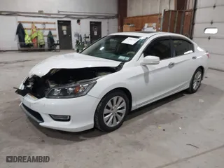 2013 Honda Accord Sdn EX-L with VIN 1HGCR2F87DA194376, listed as a IAAI auction lot 42016748 with 148,770 mi miles. Bid and sale history available at carsss.com. Image 2.