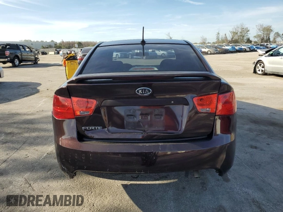2011 Kia Forte LX with VIN KNAFT4A29B5374098, listed as a Copart auction lot 42207755 with 113,745 mi miles and Salvage Title. Bid and sale history available at carsss.com. Image 6.