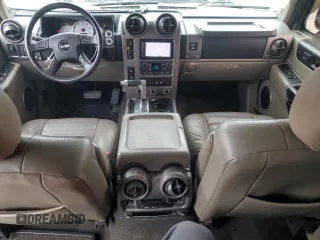 2004 Hummer H2 with VIN 5GRGN23U24H118230, listed as a Copart auction lot 87764075 with 202,206 mi miles and Salvage Title. Bid and sale history available at carsss.com. Image 8.