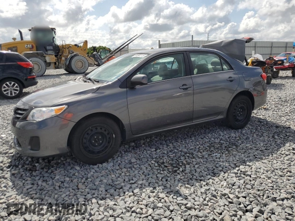 2013 Toyota Corolla L with VIN 5YFBU4EE9DP181829, listed as a Copart auction lot 54594115 with 185,546 mi miles and Salvage Title. Bid and sale history available at DreamBid. Image 1.