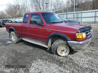 1994 Ford Ranger XLT with VIN 1FTCR15X5RTA87551, listed as a Copart auction lot 46115505 with 143,063 mi miles and Salvage Title. Bid and sale history available at DreamBid. Image 4.
