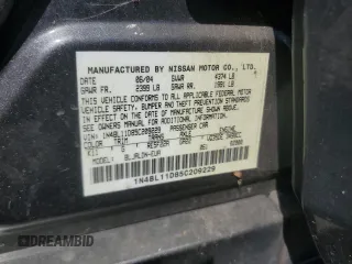 2005 Nissan Altima SE z VIN 1N4BL11D85C209229, wystawiony jako Copart lot #52391285 z przebiegiem 164 231 mil mil oraz Szkoda całkowita • Salvage title. Historia ofert i sprzedaży dostępna na DreamBid. Obrazek 12.