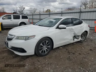 2015 Acura TLX Technology z VIN 19UUB1F58FA009358, wystawiony jako Copart lot #53348195 z przebiegiem 126 867 mil mil oraz Szkoda całkowita • Salvage title. Historia ofert i sprzedaży dostępna na DreamBid. Obrazek 1.