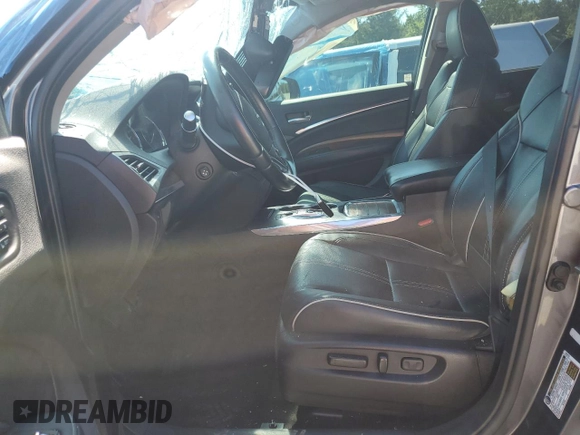 2017 Acura MDX Advance with VIN 5FRYD3H8XHB001445, listed as a Copart auction lot 60492425 with 139,450 mi miles and Salvage title. Bid and sale history available at DreamBid. Image 7.
