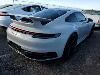 2024 Porsche 911 Carrera with VIN WP0AA2A9XRS210035, listed as a Copart auction lot 75607194 with 0 mi miles and Salvage Title. Bid and sale history available at carsss.com. Image 3.