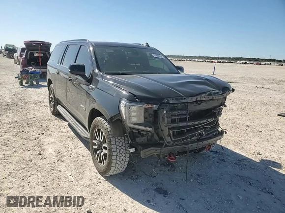 2022 GMC Yukon XL AT4 with VIN 1GKS2HKD8NR161804, listed as a Copart auction lot 81995064 with 65,088 mi miles and Salvage Title. Bid and sale history available at carsss.com. Image 11.