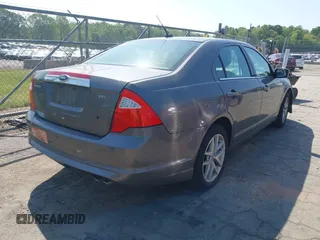 2012 Ford Fusion SEL with VIN 3FAHP0JAXCR243735, listed as a IAAI auction lot 42023783 with 235,434 mi miles. Bid and sale history available at carsss.com. Image 4.