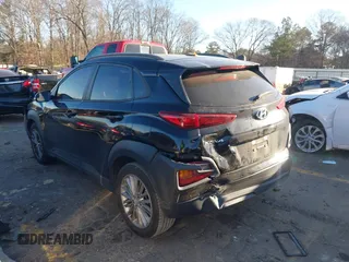 2021 Hyundai Kona SEL with VIN KM8K22AA6MU629536, listed as a IAAI auction lot 41641170 with 109,410 mi miles. Bid and sale history available at carsss.com. Image 3.