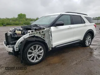 2020 Ford Explorer XLT z VIN 1FMSK8DH2LGD00616, wystawiony jako Copart lot #58323565 z przebiegiem 71 457 mil mil oraz Szkoda całkowita • Salvage title. Historia ofert i sprzedaży dostępna na DreamBid. Obrazek 1.
