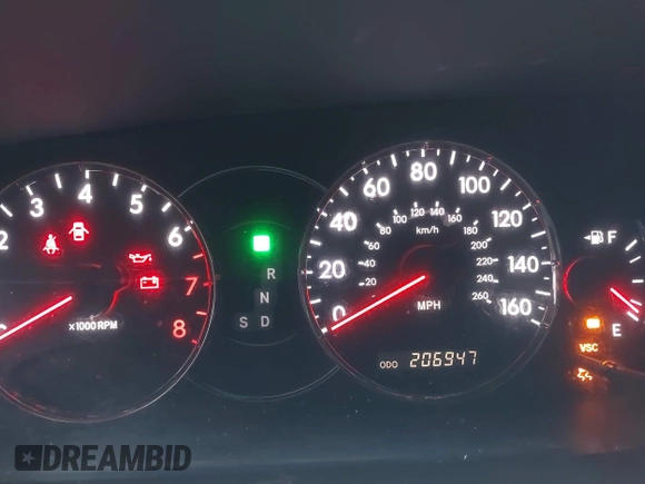 2006 Toyota Avalon XL with VIN 4T1BK36B86U161481, listed as a IAAI auction lot 41949066 with 206,947 mi miles and . Bid and sale history available at DreamBid. Image 7.