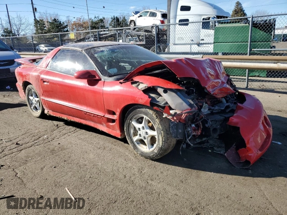 1999 Pontiac Firebird Formula with VIN 2G2FV22GXX2208367, listed as a Copart auction lot 81177204 with 82,649 mi miles and Salvage title. Bid and sale history available at DreamBid. Image 4.