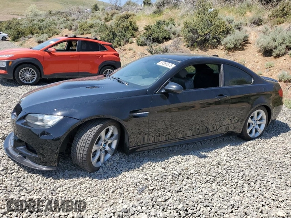 2009 BMW M3 with VIN WBSWD93529P361253, listed as a Copart auction lot 59385875 with 76,693 mi miles and Salvage title. Bid and sale history available at DreamBid. Image 1.
