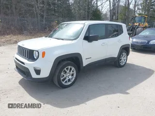 2023 Jeep Renegade Upland with VIN ZACNJDB19PPP67153, listed as a IAAI auction lot 42058104 with 26,173 mi miles. Bid and sale history available at carsss.com. Image 17.