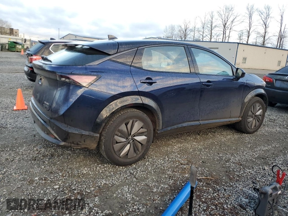 2024 Nissan ARIYA Engage with VIN JN1CF0BB3RM731458, listed as a Copart auction lot 49334115 with 3,795 mi miles and Salvage Title. Bid and sale history available at DreamBid. Image 3.