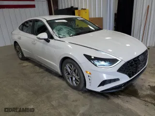 2020 Hyundai Sonata SEL with VIN 5NPEF4JA7LH016576, listed as a Copart auction lot 49650105 with 81,934 mi miles and Salvage Title. Bid and sale history available at carsss.com. Image 4.