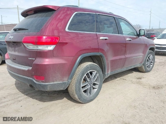 2019 Jeep Grand Cherokee Limited X with VIN 1C4RJFBGXKC620812, listed as a IAAI auction lot 41776960 with 67,251 mi miles. Bid and sale history available at carsss.com. Image 4.