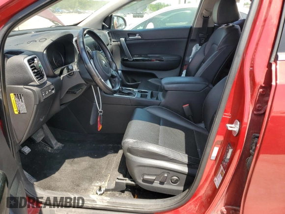 2020 Kia Sportage EX with VIN KNDPNCAC5L7708606, listed as a Copart auction lot 56987605 with 99,018 mi miles and Salvage title. Bid and sale history available at DreamBid. Image 7.