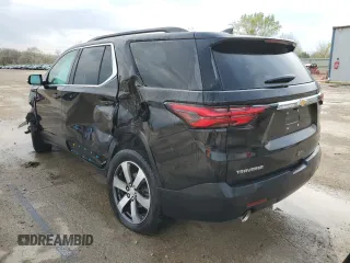 2022 Chevrolet Traverse LT z VIN 1GNERHKW8NJ113120, wystawiony jako Copart lot #52625205 z przebiegiem Nie podano mil oraz Szkoda całkowita • Salvage title. Historia ofert i sprzedaży dostępna na DreamBid. Obrazek 2.