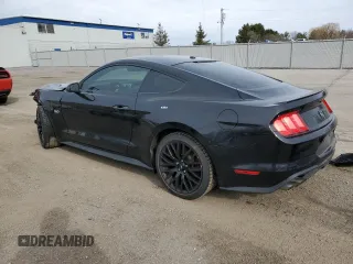 2019 Ford Mustang EcoBoost с VIN 1FA6P8TH2K5102546, выставлен на аукционе Copart как лот 52321735 с пробегом 90 127 миль миль и Списание • Salvage title. История ставок и продаж доступна на DreamBid. Изображение 2.