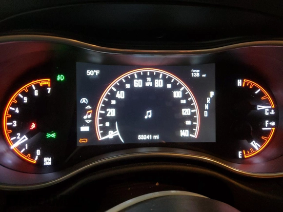 2020 Dodge Durango SXT Plus with VIN 1C4RDJAG3LC146876, listed as a Copart auction lot 83986354 with 53,241 mi miles and Salvage Title. Bid and sale history available at DreamBid. Image 9.