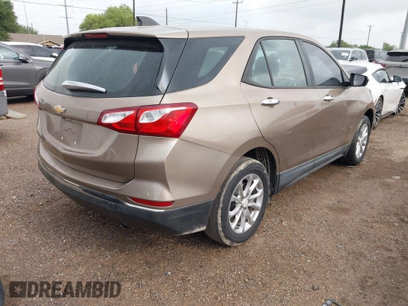 2018 Chevrolet Equinox LS with VIN 2GNAXHEV8J6220991, listed as a IAAI auction lot 42097679 with Not Provided miles and . Bid and sale history available at DreamBid. Image 4.