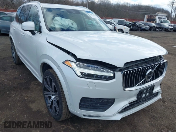 2020 Volvo XC90 Momentum with VIN YV4102PK8L1552784, listed as a IAAI auction lot 41416039 with 53,302 mi miles. Bid and sale history available at carsss.com. Image 17.