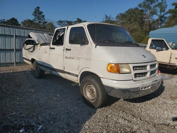 2002 Dodge Ram Wagon with VIN 2B5WB35Z32K131768, listed as a Copart auction lot 74399064 with NaN miles and Salvage Title. Bid and sale history available at carsss.com. Image 4.