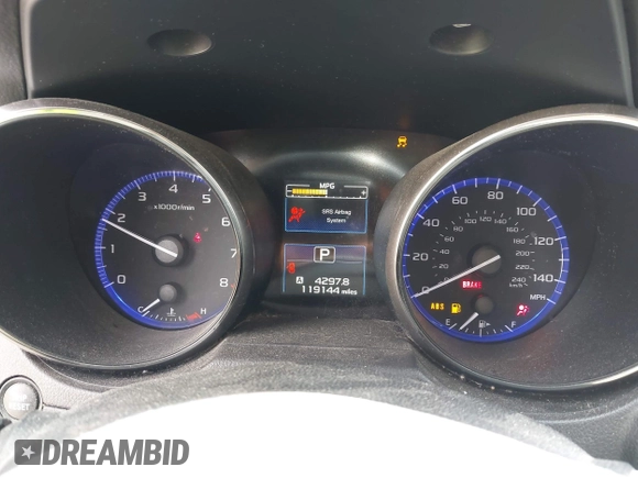 2017 Subaru Outback Limited with VIN 4S4BSAKCXH3331237, listed as a IAAI auction lot 42678694 with 119,144 mi miles and . Bid and sale history available at DreamBid. Image 7.