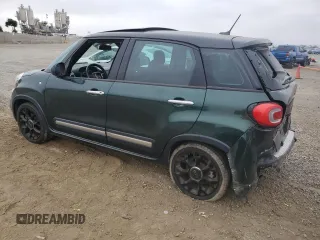 2016 FIAT 500L Trekking with VIN ZFBCFADH1GZ037830, listed as a Copart auction lot 76625134 with 93,330 mi miles and Salvage Title. Bid and sale history available at carsss.com. Image 2.