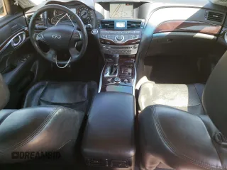 2011 Infiniti M37 with VIN JN1BY1AR5BM376938, listed as a Copart auction lot 52233545 with 193,490 mi miles and Salvage Title. Bid and sale history available at carsss.com. Image 8.