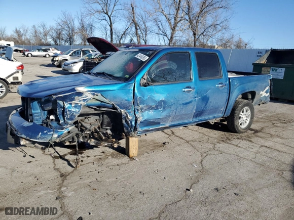 2012 Chevrolet Colorado LT w/1LT with VIN 1GCHTCFE9C8138169, listed as a Copart auction lot 42446395 with 0 mi miles and Salvage Title. Bid and sale history available at carsss.com. Image 1.