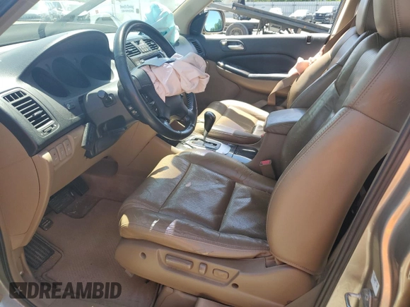 2006 Acura MDX Touring w/Navi with VIN 2HNYD18896H539092, listed as a Copart auction lot 57190874 with 0 mi miles and Salvage Title. Bid and sale history available at carsss.com. Image 7.