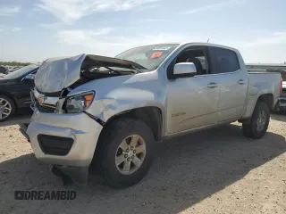 2020 Chevrolet Colorado 2WD Work Truck with VIN 1GCGSBEA4L1135115, listed as a Copart auction lot 50001445 with 44,795 mi miles and Clean Title. Bid and sale history available at carsss.com. Image 1.