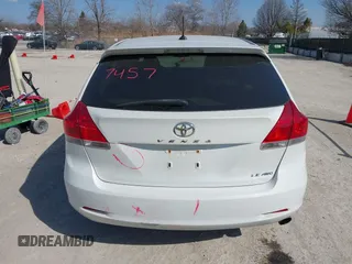 2012 Toyota Venza LE with VIN 4T3BA3BB9CU033987, listed as a IAAI auction lot 41797457 with 138,916 mi miles and . Bid and sale history available at DreamBid. Image 17.