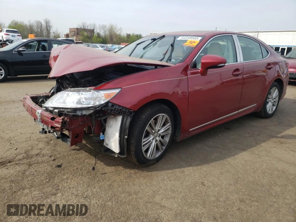 2014 Lexus ES 350 with VIN JTHBK1GG8E2095042, listed as a Copart auction lot 54359585 with 0 mi miles and Salvage Title. Bid and sale history available at carsss.com. Image 1.