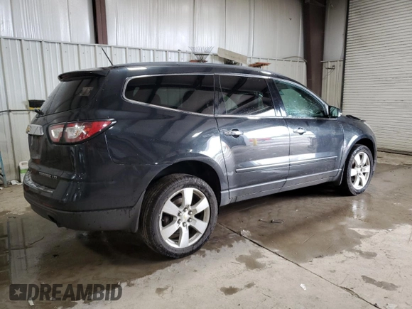2015 Chevrolet Traverse LTZ with VIN 1GNKVJKDXFJ183899, listed as a Copart auction lot 75819424 with 162,536 mi miles and Salvage Title. Bid and sale history available at DreamBid. Image 3.