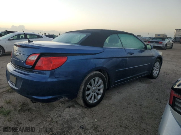 2010 Chrysler Sebring Touring with VIN 1C3BC5ED9AN169113, listed as a Copart auction lot 75358154 with 0 mi miles and Salvage Title. Bid and sale history available at carsss.com. Image 3.