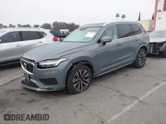 2022 Volvo XC90 Momentum with VIN YV4102CKXN1833414, listed as a IAAI auction lot 41167764 with 30,566 mi miles and . Bid and sale history available at DreamBid. Image 17.