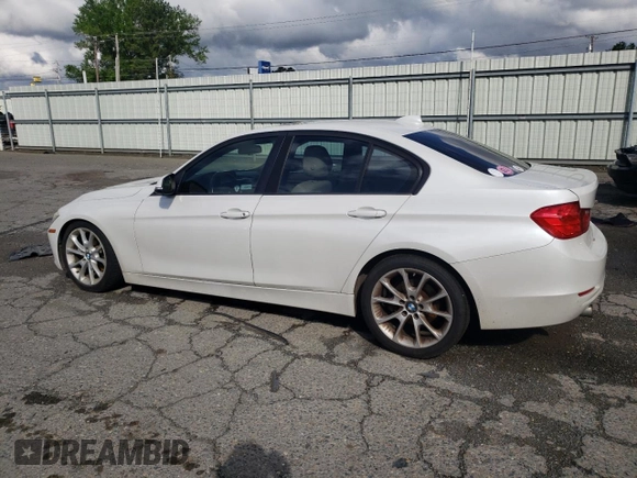 2014 BMW 3 Series 320i with VIN WBA3B1G54ENS79183, listed as a Copart auction lot 51702395 with 134,948 mi miles and Salvage Title. Bid and sale history available at carsss.com. Image 2.