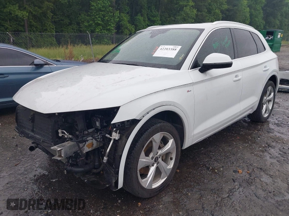 2023 Audi Q5 S line Premium Plus с VIN WA1EAAFY4P2073760, выставлен на аукционе IAAI как лот 42203388 с пробегом 30 601 миль миль и . История ставок и продаж доступна на DreamBid. Изображение 19.