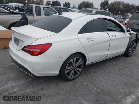 2019 Mercedes-Benz CLA with VIN WDDSJ4EB5KN741618, listed as a IAAI auction lot 42012611 with 91,417 mi miles. Bid and sale history available at carsss.com. Image 4.