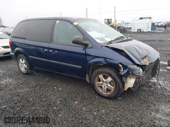 2005 Dodge Caravan SXT with VIN 1D4GP45R45B159286, listed as a IAAI auction lot 41688841 with 198,543 mi miles. Bid and sale history available at carsss.com. Image 1.