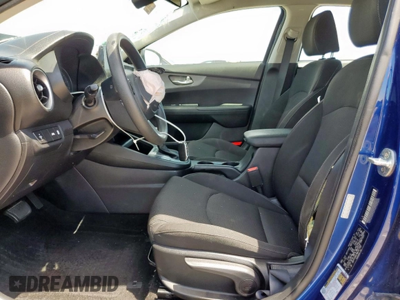2021 Kia Forte LXS with VIN 3KPF24AD7ME267789, listed as a Copart auction lot 58425685 with 80,056 mi miles and Salvage title. Bid and sale history available at DreamBid. Image 7.