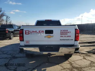 2018 Chevrolet Silverado 1500 Work Truck with VIN 1GCRCNEH4JZ355843, listed as a Copart auction lot 81725654 with 131,553 mi miles and Clean Title. Bid and sale history available at carsss.com. Image 6.