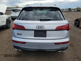 2024 Audi SQ5 Prestige with VIN WA1C4AFY1R2029488, listed as a Copart auction lot 59910164 with 81 mi miles and Salvage Title. Bid and sale history available at DreamBid. Image 6.