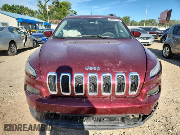 2018 Jeep Cherokee Latitude Plus с VIN 1C4PJMLX3JD609413, выставлен на аукционе Copart как лот 63095615 с пробегом 27 923 миль миль и Списание • Salvage title. История ставок и продаж доступна на DreamBid. Изображение 5.