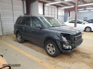 2003 Honda Pilot EX with VIN 2HKYF18623H596817, listed as a Copart auction lot 46070775 with 256,451 mi miles and Salvage Title. Bid and sale history available at carsss.com. Image 4.