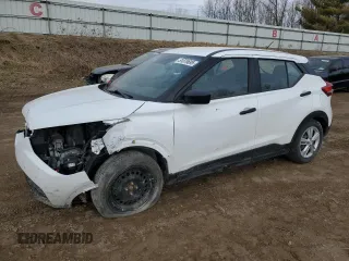 2020 Nissan Kicks S with VIN 3N1CP5BV4LL497286, listed as a Copart auction lot 51076695 with 106,644 mi miles and Clean Title. Bid and sale history available at DreamBid. Image 1.