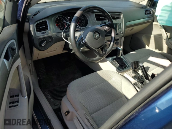 2017 Volkswagen Golf SportWagen S with VIN 3VW017AU2HM531567, listed as a Copart auction lot 47371705 with 107,178 mi miles and Salvage Title. Bid and sale history available at carsss.com. Image 8.